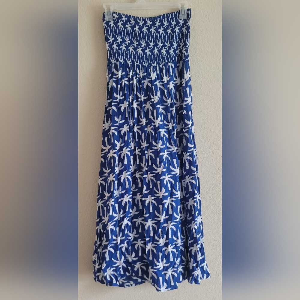 Sierra & CoCo Sz Small Strapless Swim Coverup Dress